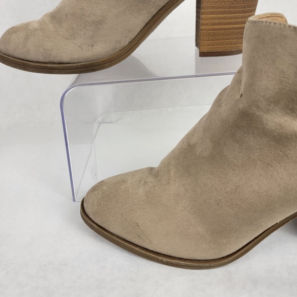 Dolcetta Jordan Womens 7.5 Snakeskin Ankle Boot Casual High Heeled Booties Vegan - Picture 3 of 12